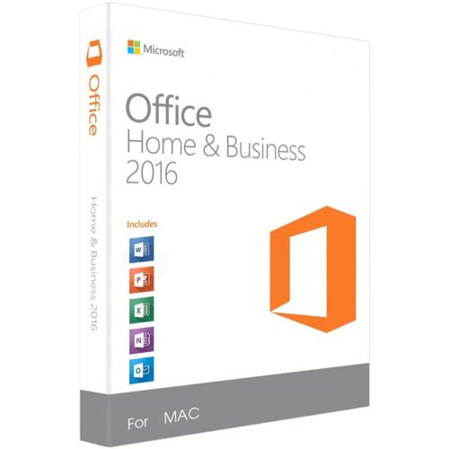 Microsoft Office 2016 Home & Business  (Mac) (Bind) (1 Device / Lifetime)