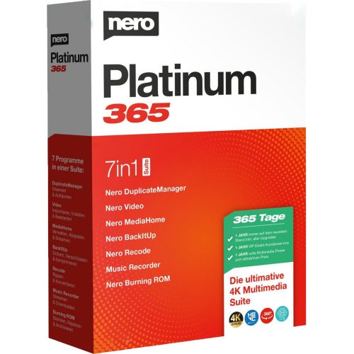 Nero Platinum 365 (1 Device / 1 Year)