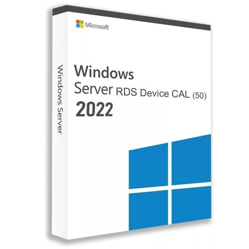 Microsoft Windows Server 2022 RDS Device CAL (50 Devices)