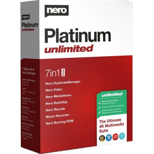 Nero Platinum Unlimited (1 Device / Lifetime)