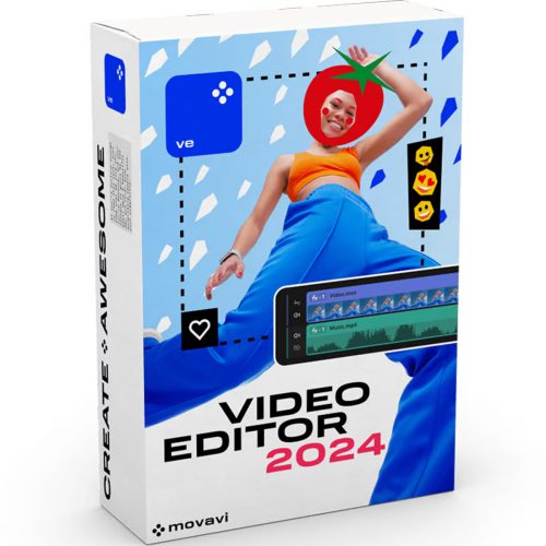 Movavi Video Editor 2024 (1 Device / Lifetime)