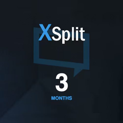 XSplit 3 month Premium (1 Device / 3 Months)