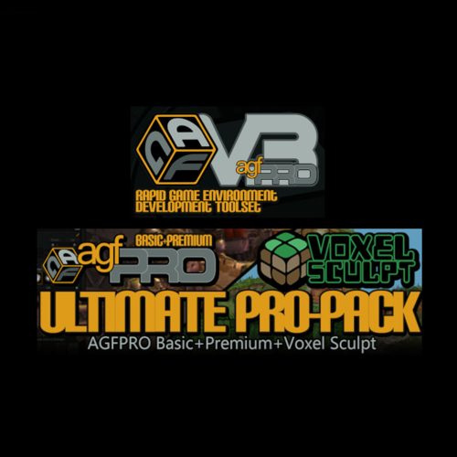 Axis Game Factory's AGFPRO + Voxel Sculpt + Premium Bundle (Steam) (1 Device / Lifetime)