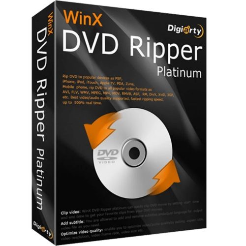 WinX DVD Ripper Platinum (1 Device / 1 Year)