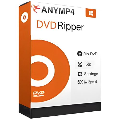 AnyMP4 DVD Ripper (1 Device / 1 Year)