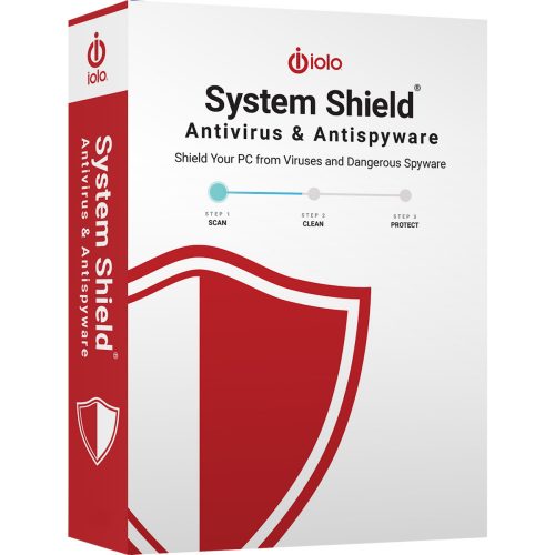 iolo System Shield AntiVirus & AntiSpyware (5 Devices / 1 Year)