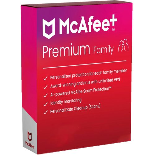 McAfee+ Premium Family Security (6 Users / 1 Year) (EU)