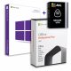 Microsoft Windows 10 Pro (OEM) + Office 2021 Professional Plus (Online Activation) + AVG Secure VPN (5 Devices / 1 Year) Small Business Pack